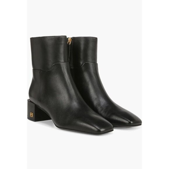 SARTO by Franco Sarto Flexa Fabiene Bootie Women Size 11 Black Leather New $200 - Picture 1 of 16